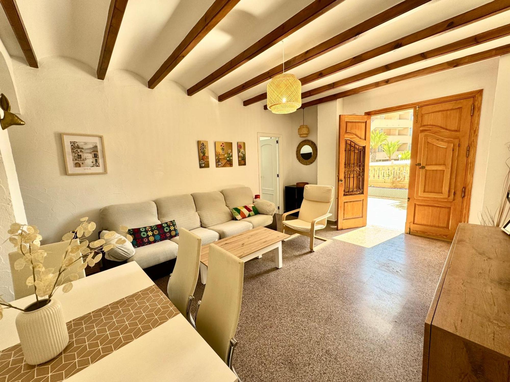 Casa En La Playa De Los Arenales アレナレス・デル・ソル エクステリア 写真