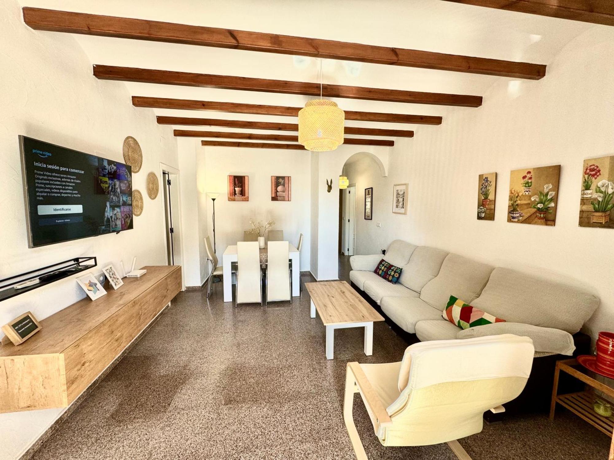 Casa En La Playa De Los Arenales アレナレス・デル・ソル エクステリア 写真