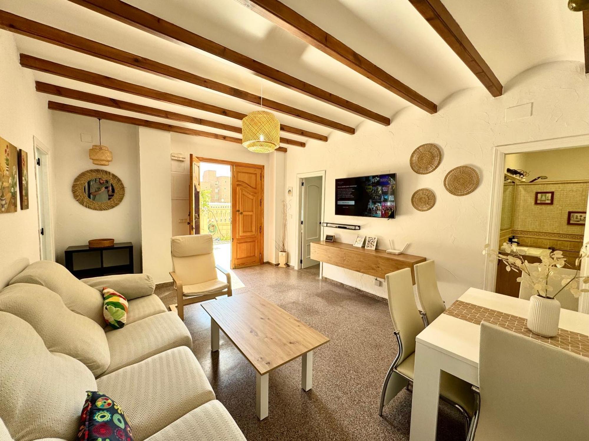 Casa En La Playa De Los Arenales アレナレス・デル・ソル エクステリア 写真