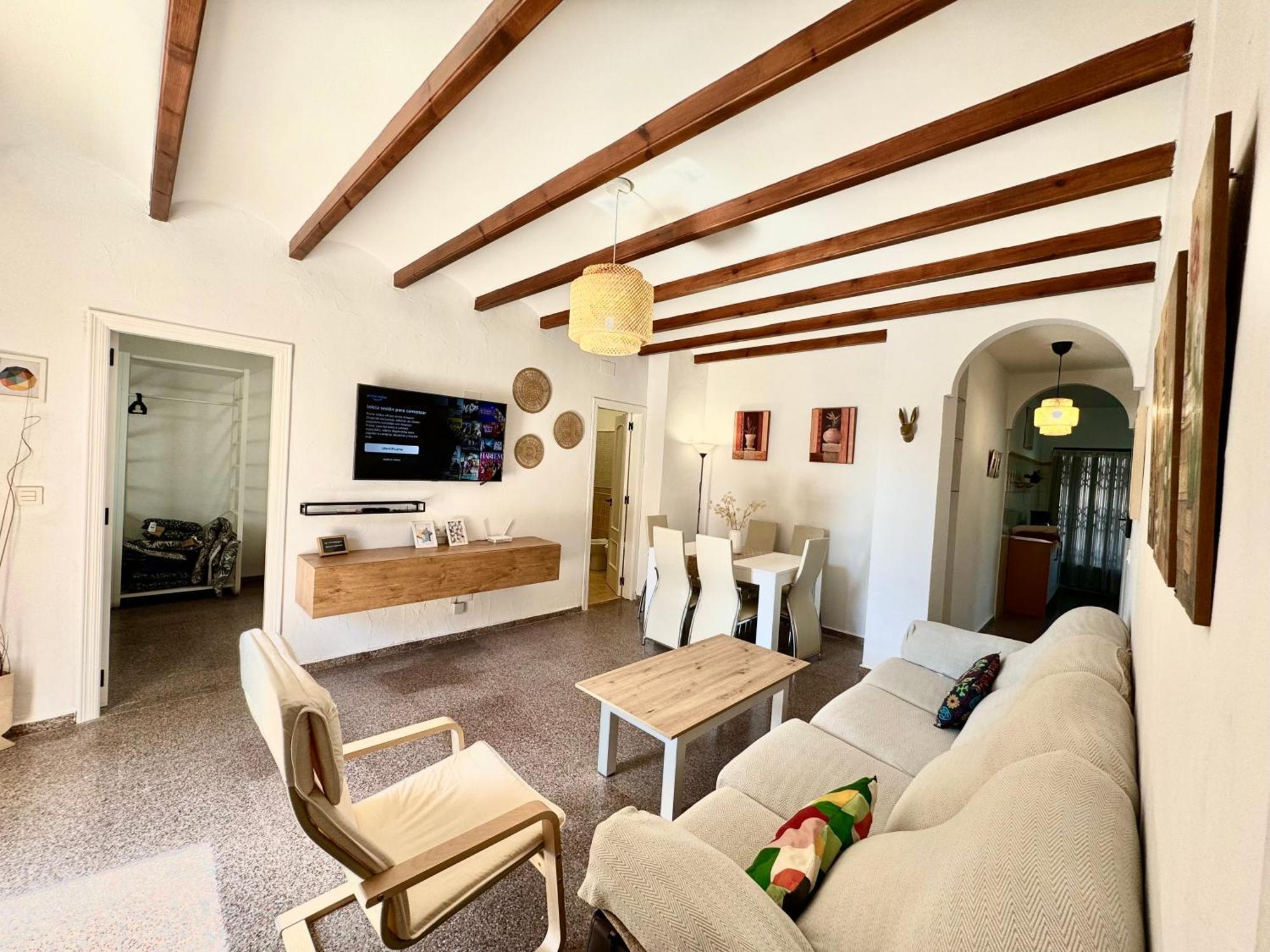 Casa En La Playa De Los Arenales アレナレス・デル・ソル エクステリア 写真