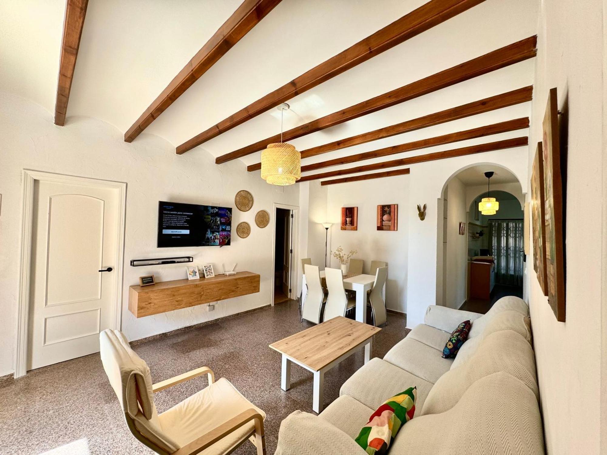Casa En La Playa De Los Arenales アレナレス・デル・ソル エクステリア 写真